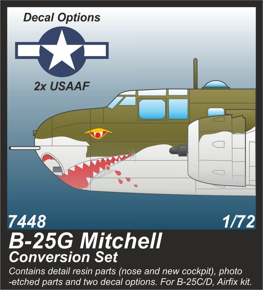 B-25G Mitchell 75 mm Gun Nose Conversion Set