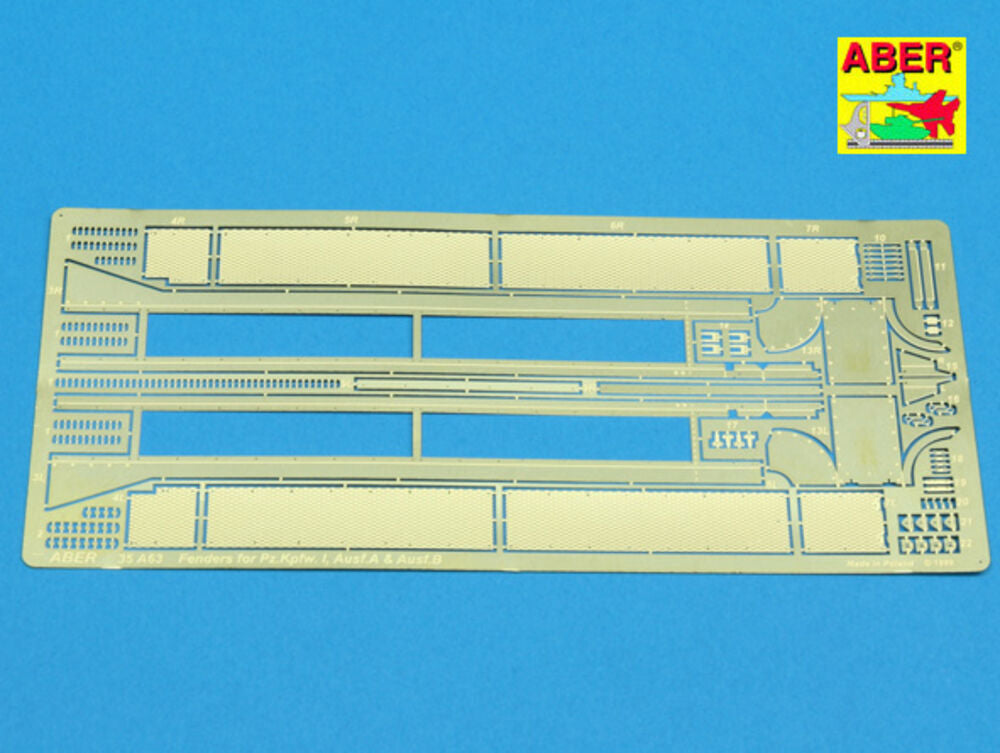 Fenders for Panzer I, Ausf. A & B