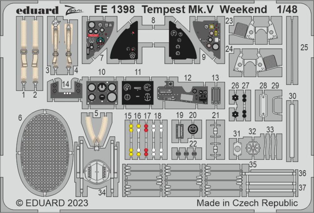 Tempest Mk.V Weekend 1/48 EDUARD