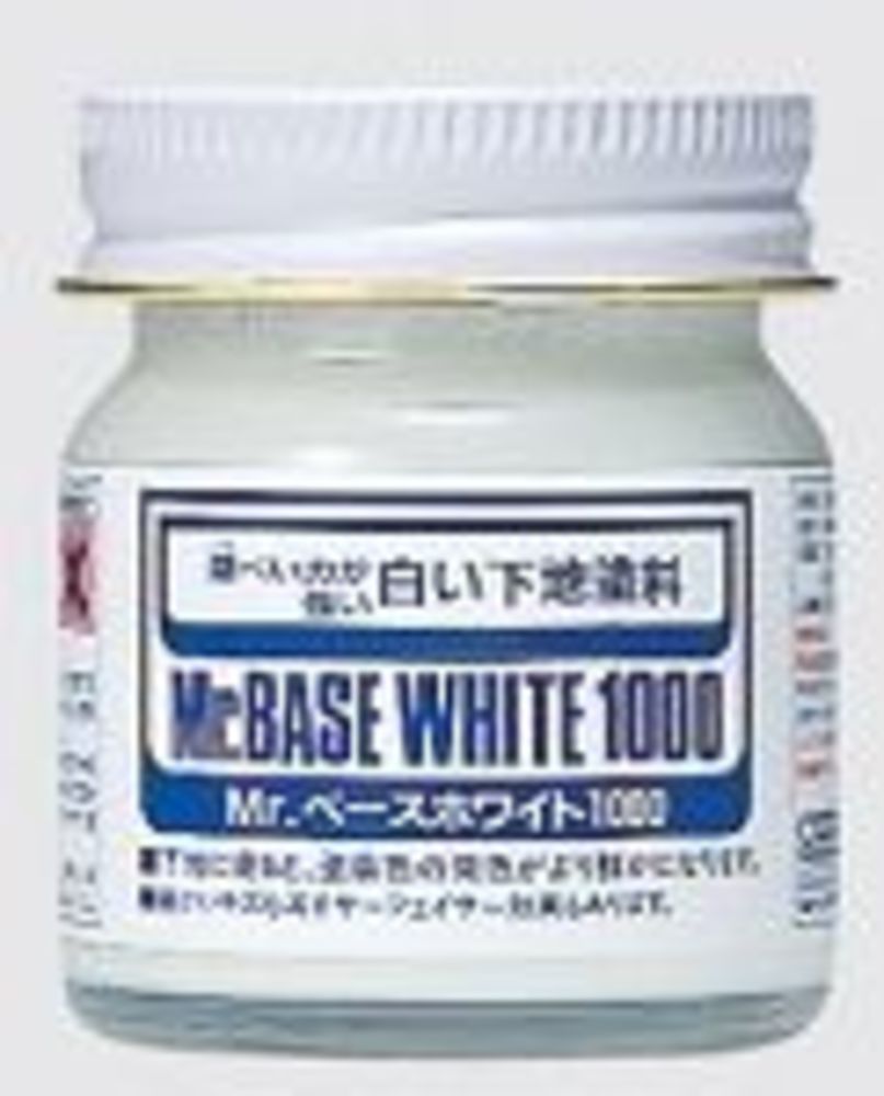 Mr Hobby -Gunze Mr. Base White 1000 (40 ml)