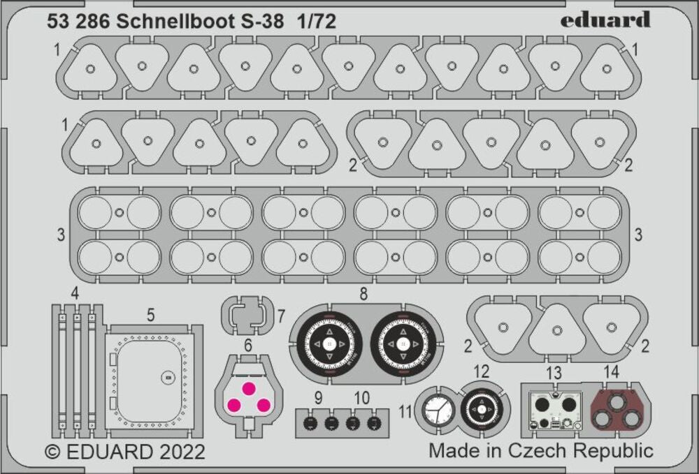 Schnellboot S-38 for FORE HOBBY