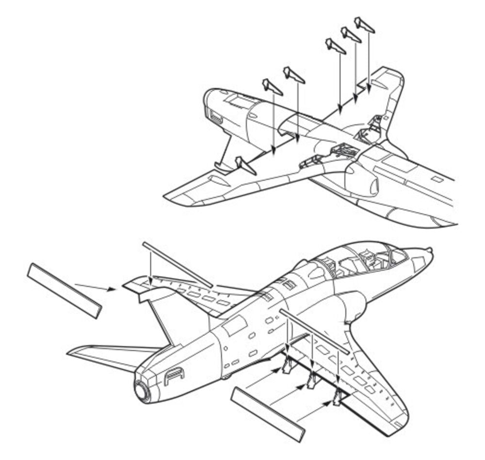 Hawk T.Mk.I Landing flaps set forItaleri