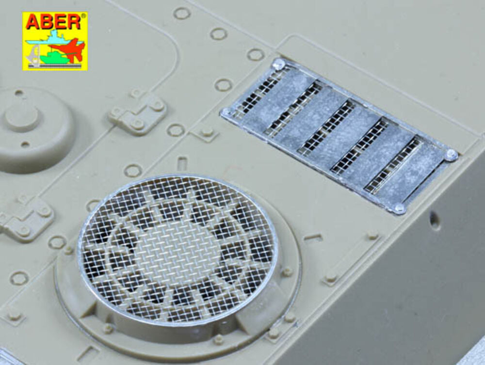 Grilles for Sd.Kfz.171 Panther Ausf.G late model"