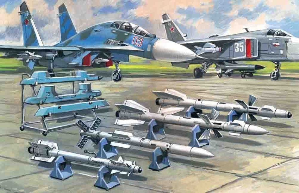 Soviet Air-to-Air Aircraft Armament (R-27ER,R-27ET,R-73,R-77 missiles)