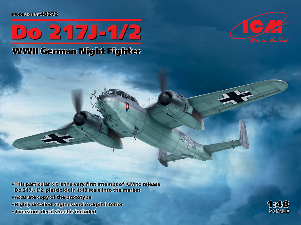 Do 217J-1/2, WWII German Night Fighter