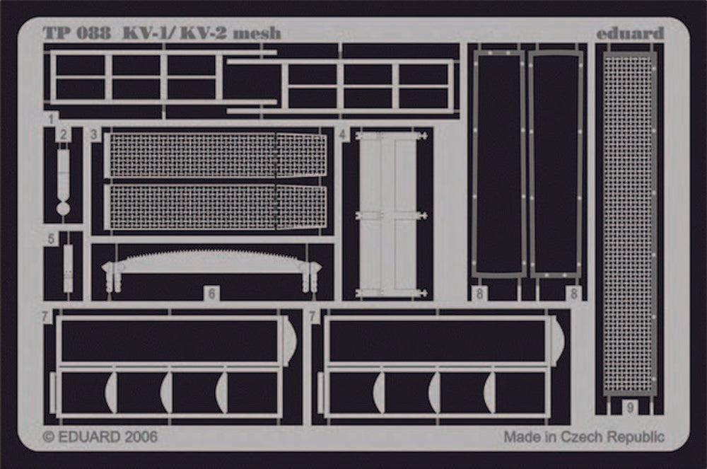 KV-1/KV-2 mesh early f��r Trumpeter Bausatz