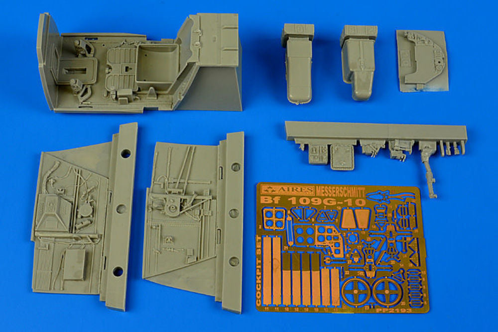 Bf 109G-10 cockpit set for Revell