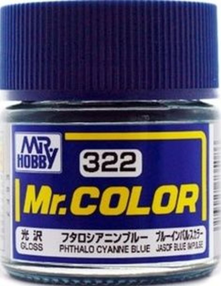 Mr Hobby -Gunze Mr. Color (10 ml) Phthalo Cyanne Blue