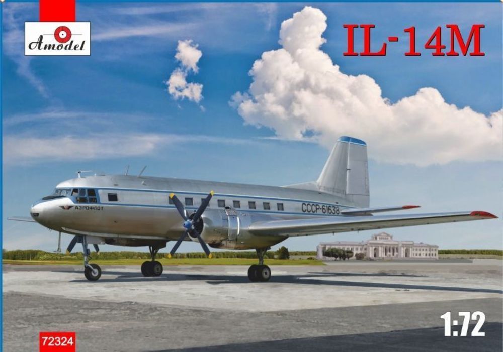 Ilyushin IL-14M transport aircraft