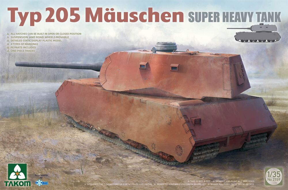 Typ 205 Mauschen Super Heavy Tank