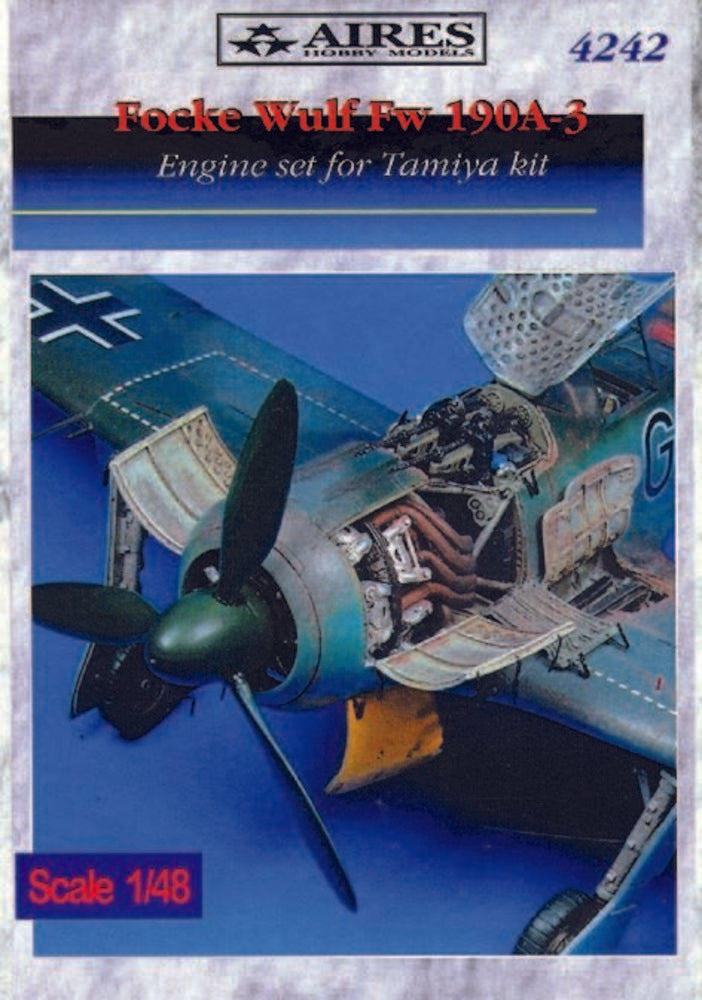 Fw 190A3 Engine set f��r Tamiya-Bausatz