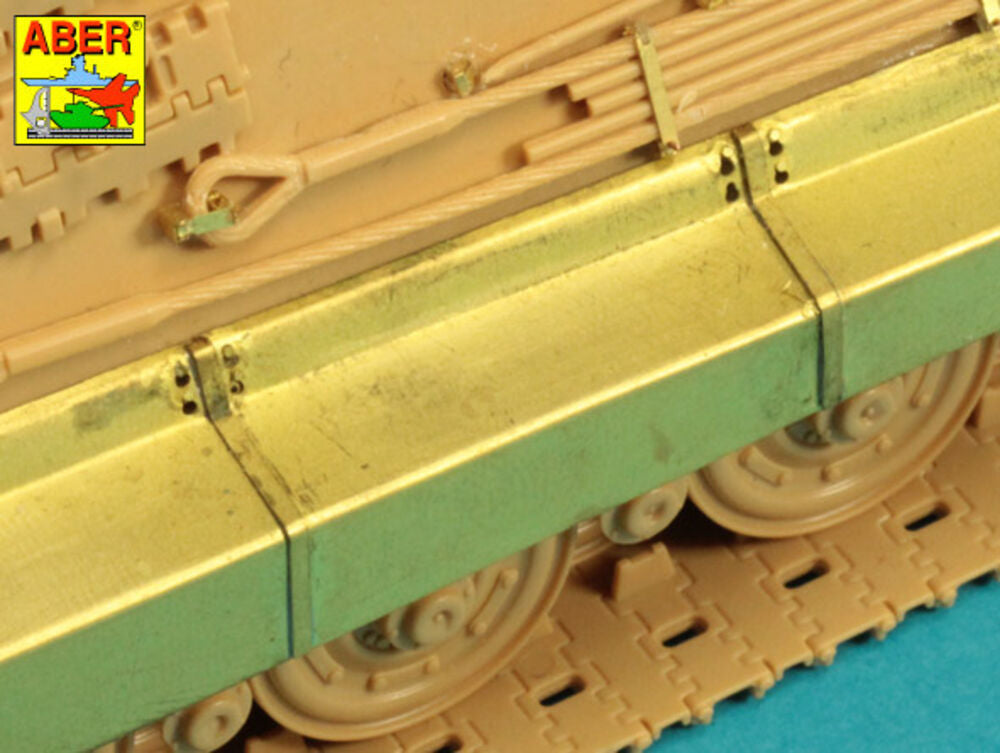 Jagdtiger  ���Side Skirts -(Tamiya)