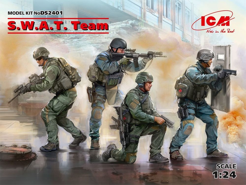 S.W.A.T. Team (4 figures)