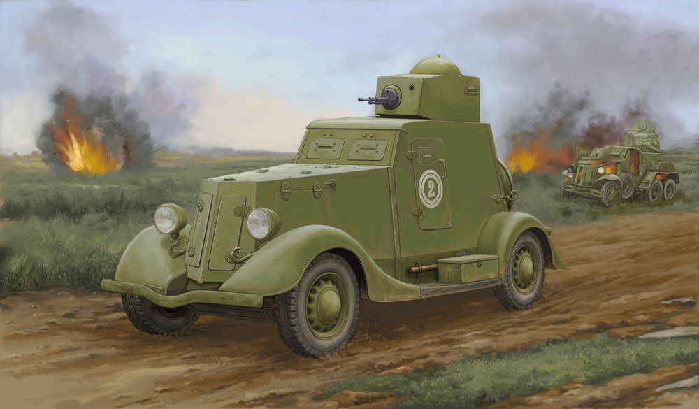 Soviet BA-20 Armored Car Mod.1939