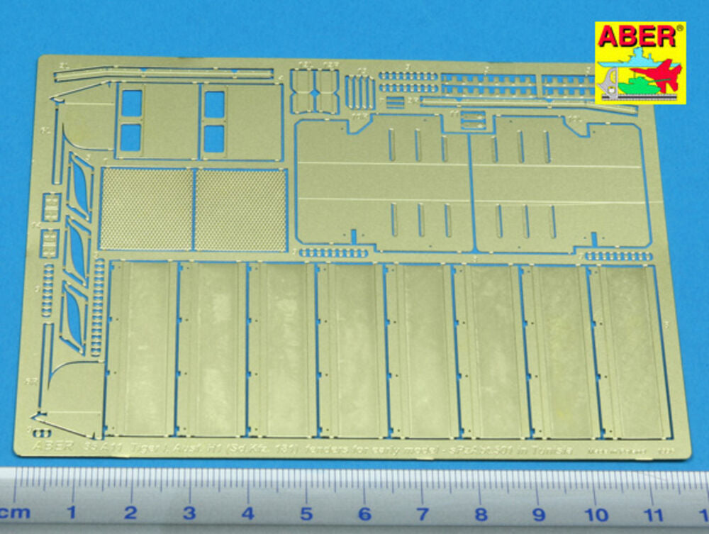 Side fenders for Tiger I H1 (Afrika Korps)