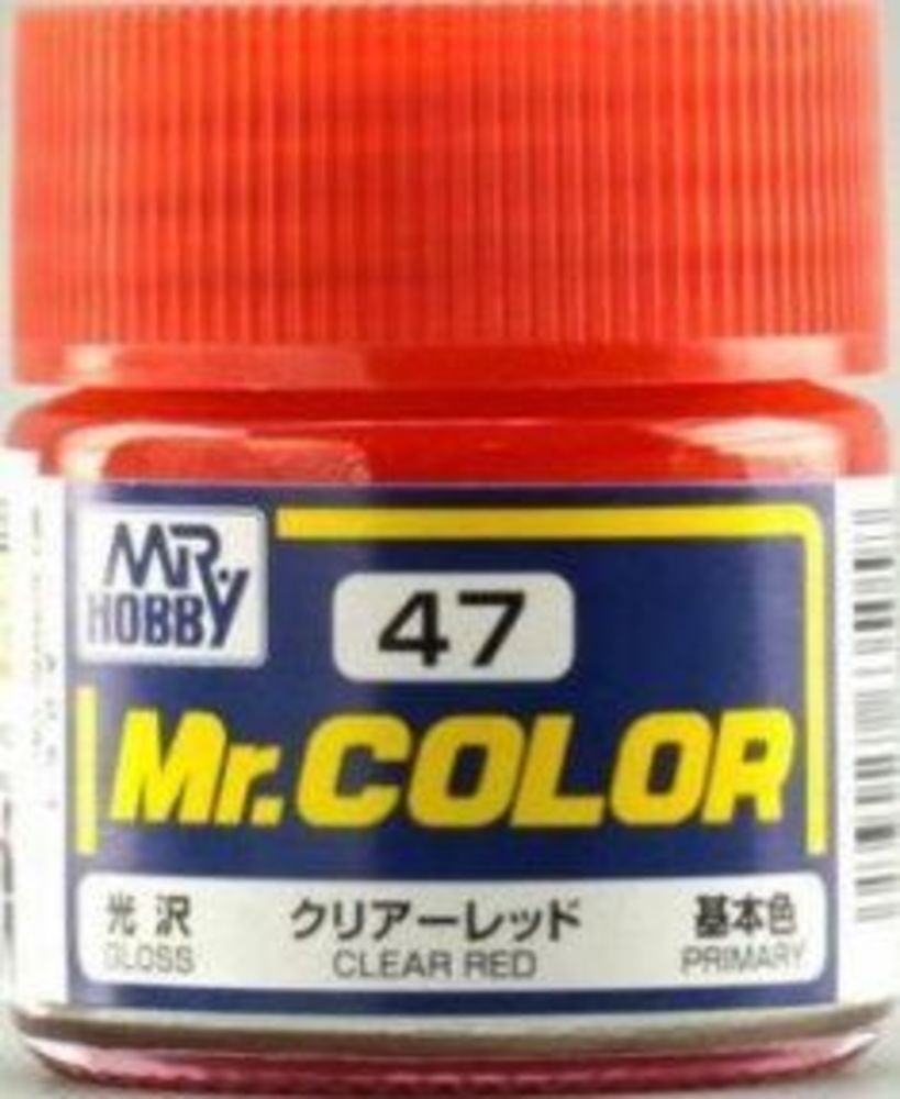 Mr Hobby -Gunze Mr. Color (10 ml) Clear Red