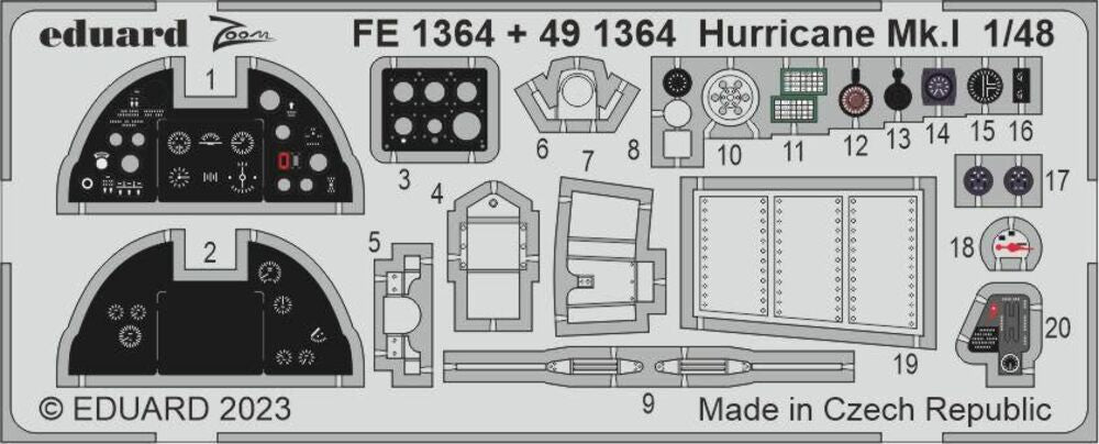 Hurricane Mk.I 1/48 HOBBY BOSS