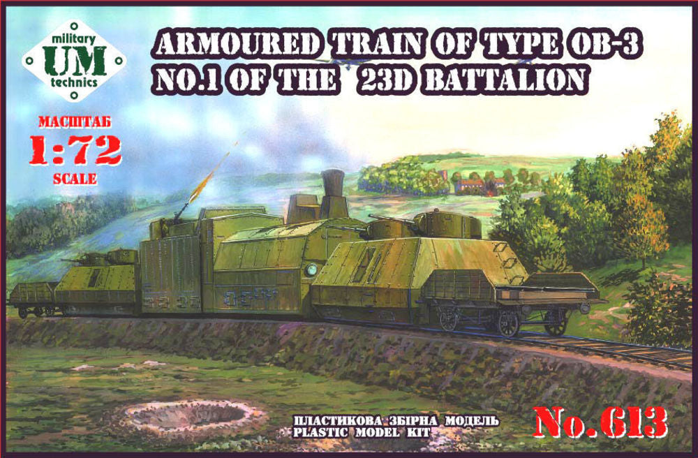 Armored train of type OB-3 No.1 of 23D