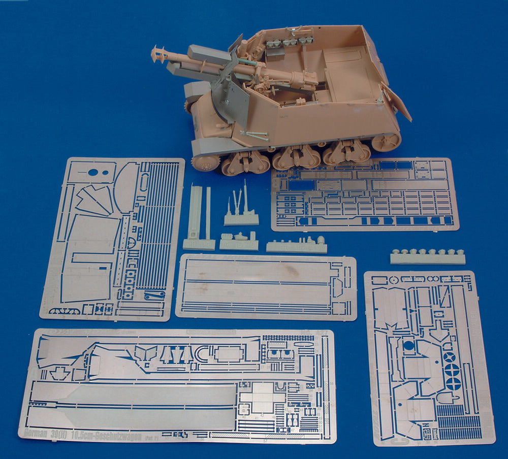 German 39 (H) 10,5 cm-part 1�� (for Trumpeter kit)