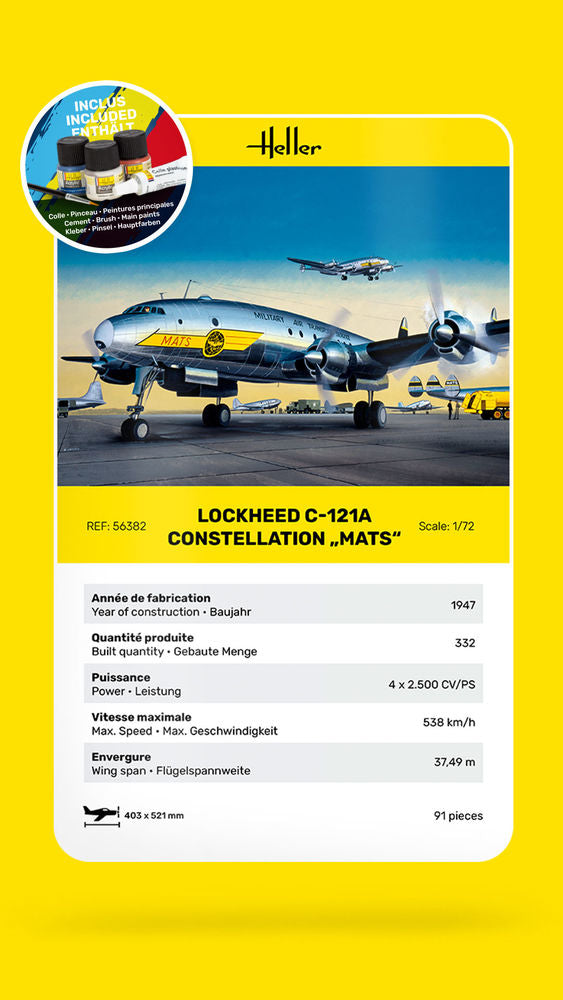 STARTER KIT C-121A constellation MATS