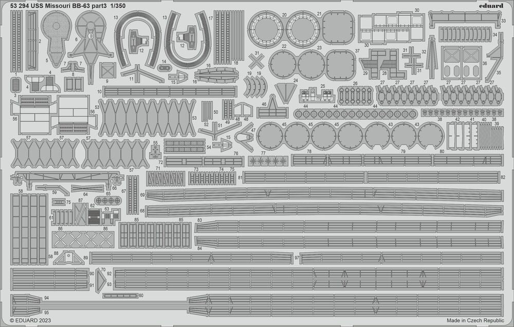 USS Missouri BB-63 1/350 HOBBY BOSS