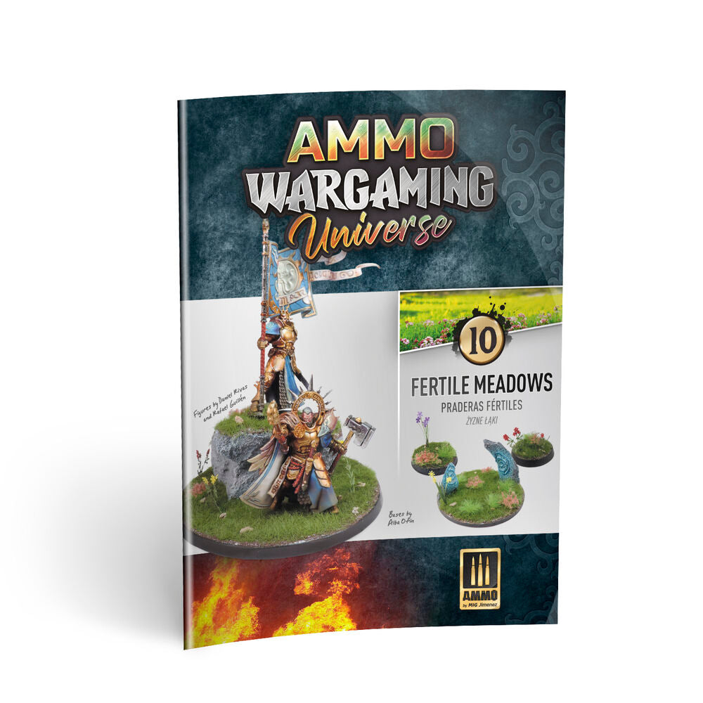 AMMO WARGAMING UNIVERSE Book 10 - Fertile Meadows (English, Castellano, Polski)