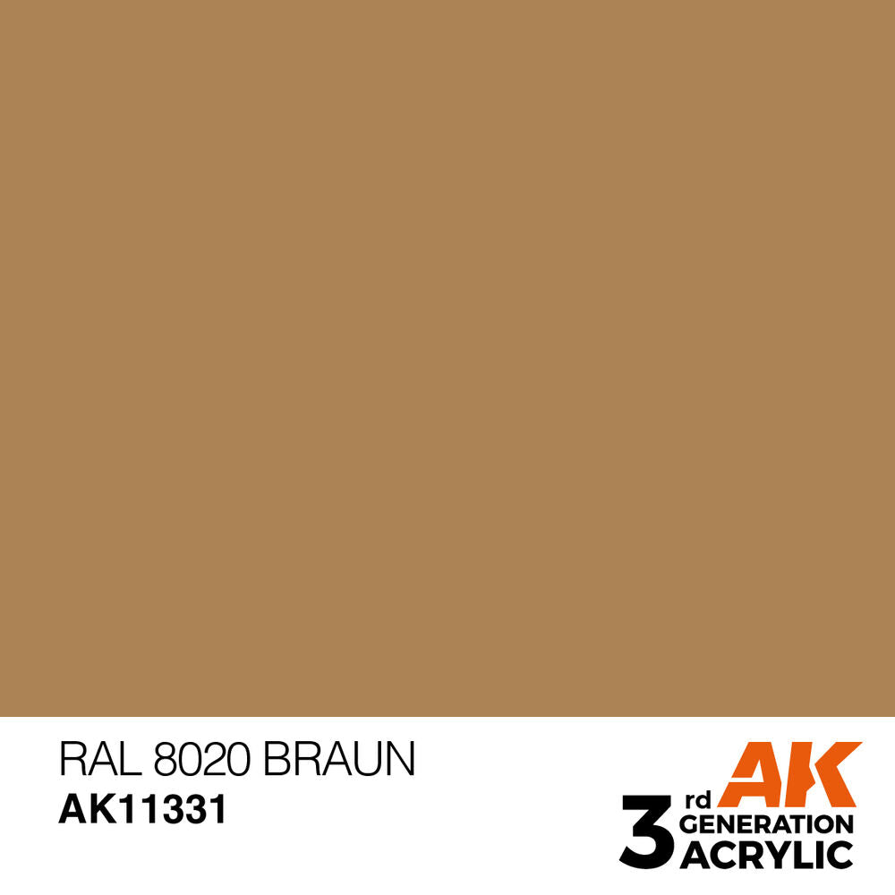 RAL 8020 Braun