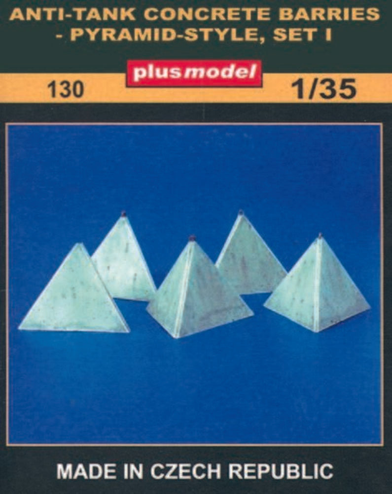 Panzerbarrikaden Pyramidenform Set I