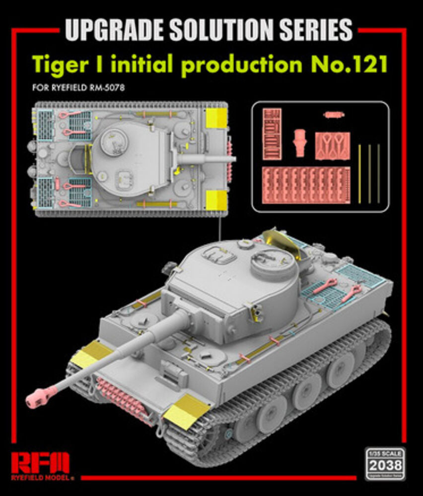 Upgrade set for 5078 Tiger I initial production No.121