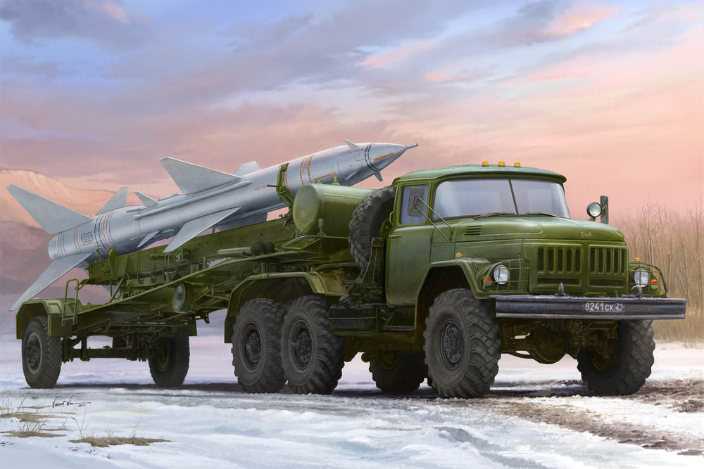 Russian Zil-131V towed PR-11 SA-2 Gudeli