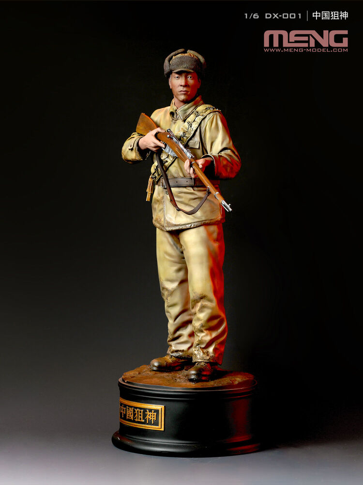 Chinese Sniper Ace (Painted figure, incl. base)