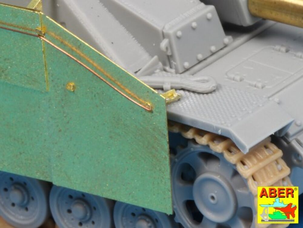 Side skirts for Stug. III-Early