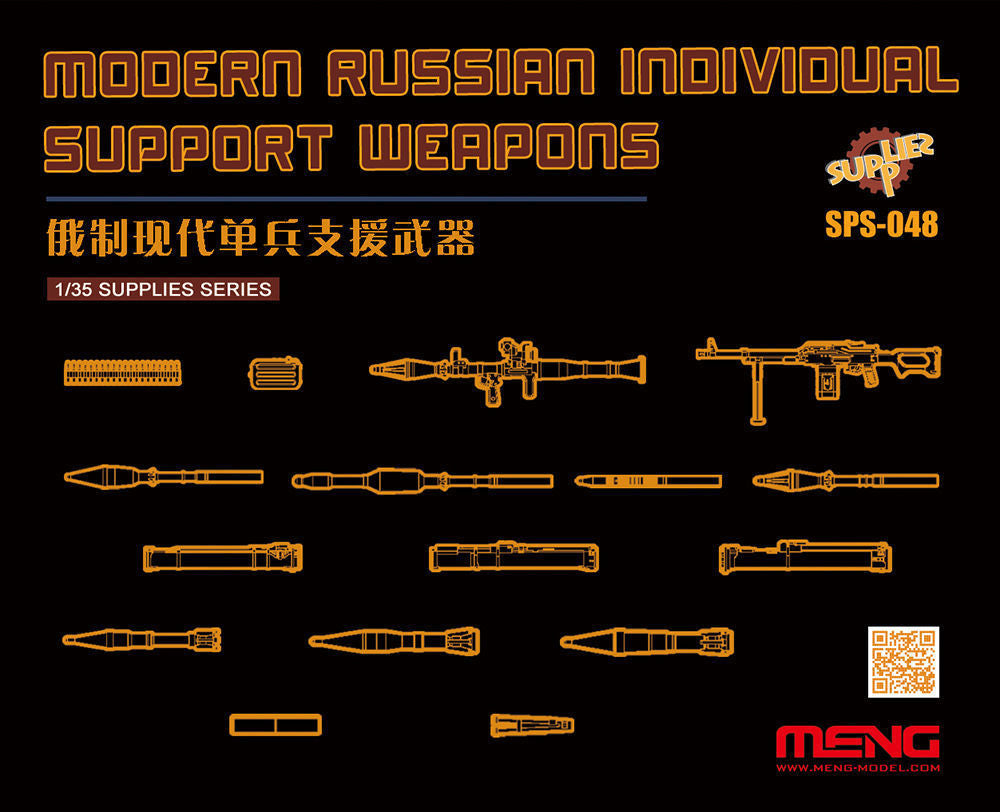 Modern Russian Individual Support Weapon (resin)