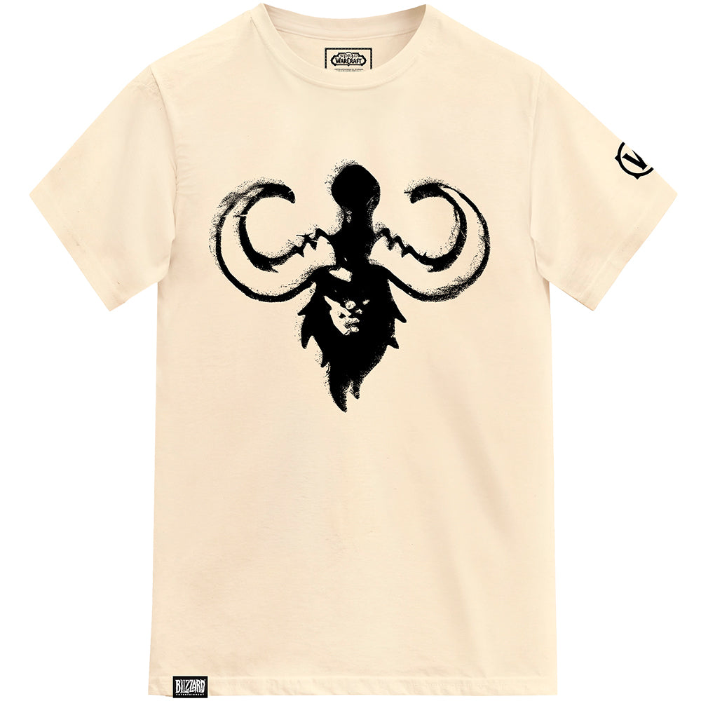 World of Warcraft Illidan t-shirt, color: cream, size: L
