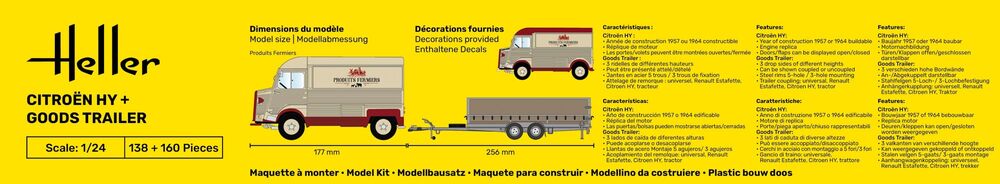 Citroen HY + Goods Trailer