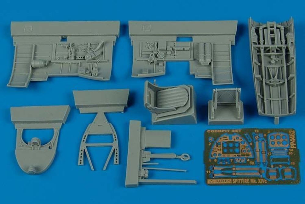 Spitfire Mk.XIV cockpit set for Academy