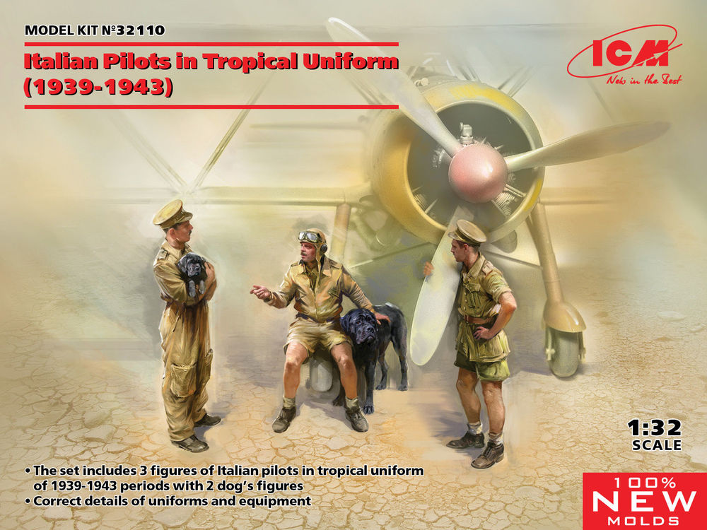 Italian Pilots in Tropical Uniform (1939-1943) (