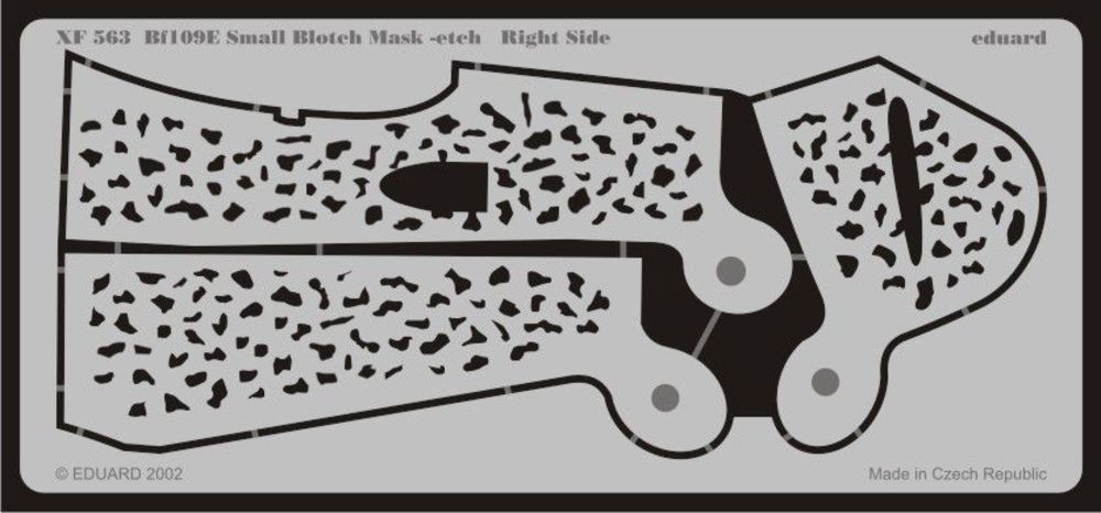 Bf-109ESmall Blotch mask-etch