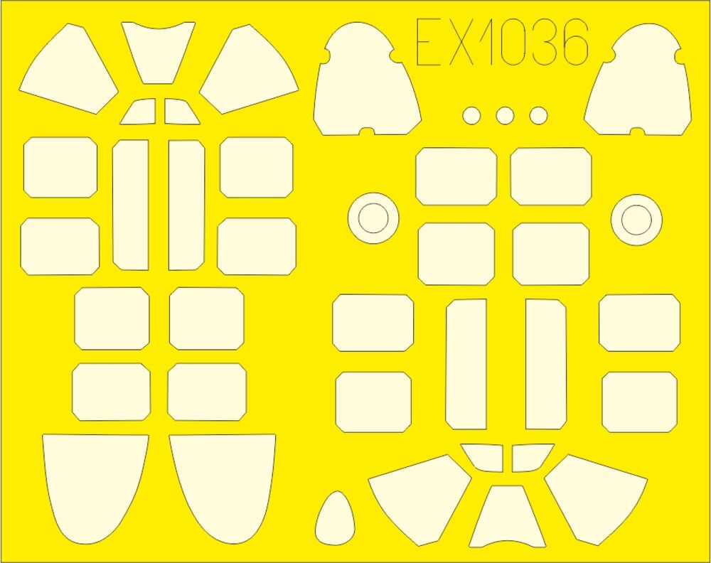 P-51B/C framed canopy L����Kplus 1/48