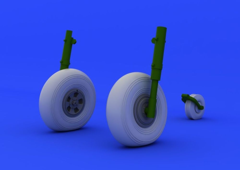 Typhoon wheels for Airfix