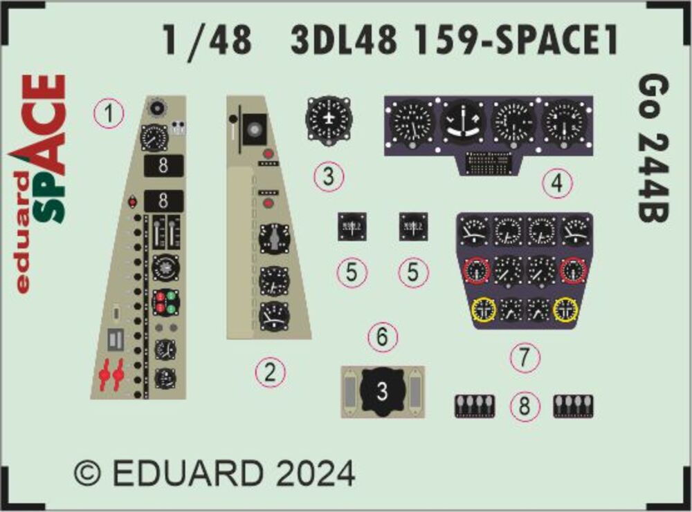 Go 244B SPACE 1/48 ICM