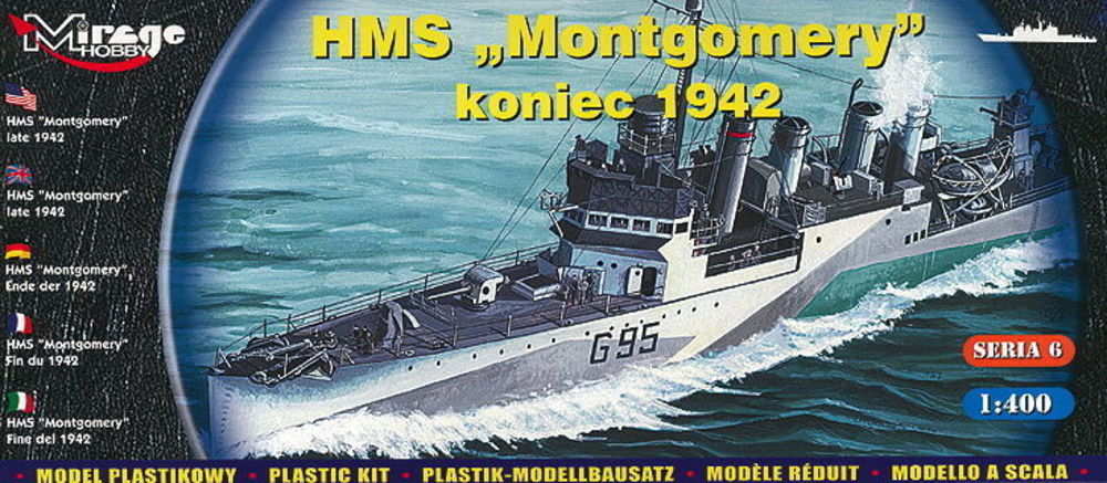 HMS 'Montgomery' late 1942