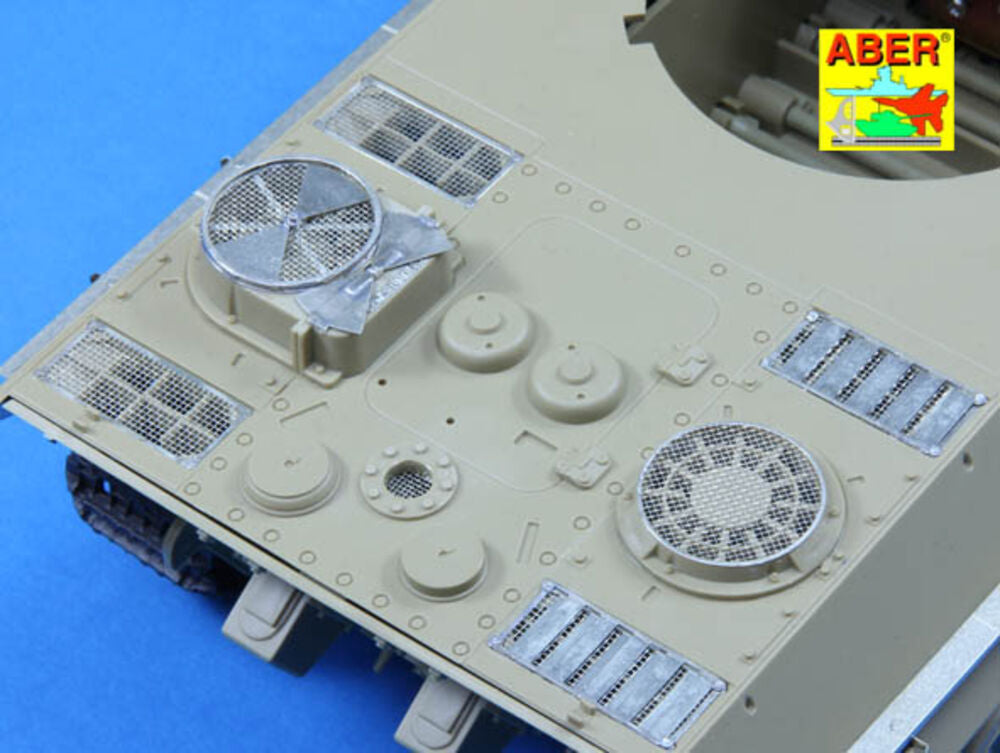 Grilles for Sd.Kfz.171 Panther Ausf.G late model"