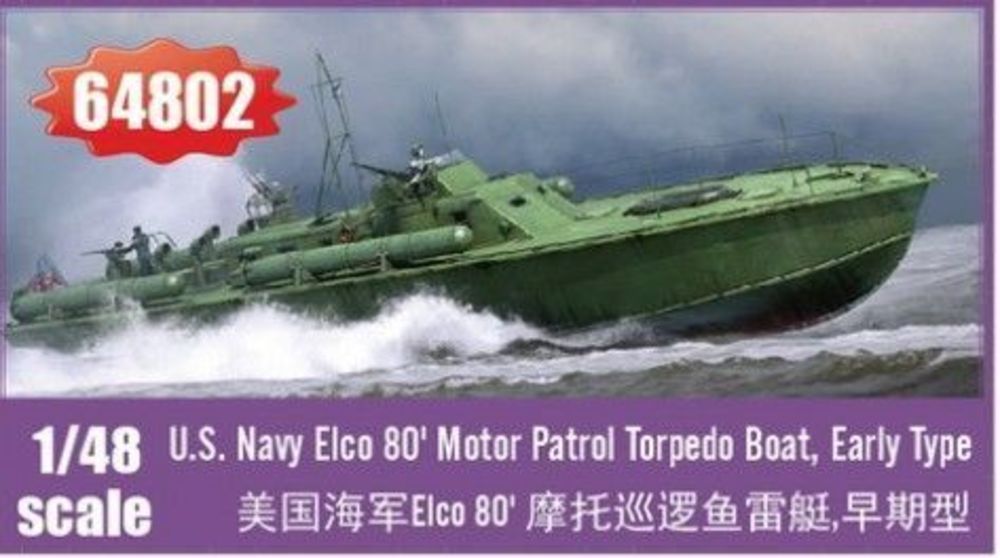 Elco 80 Motor Patrol Torpedo Boat, Early Type