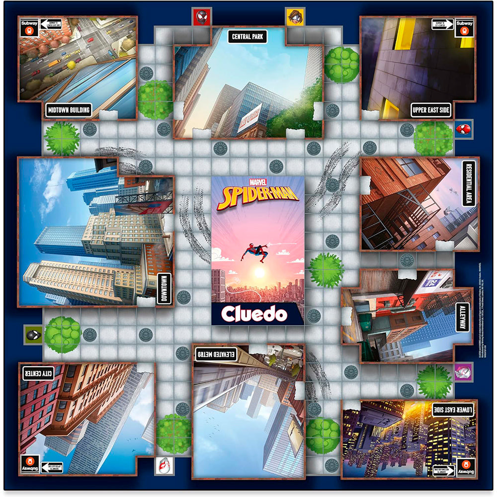 Winning Moves Spiderman - Cluedo English