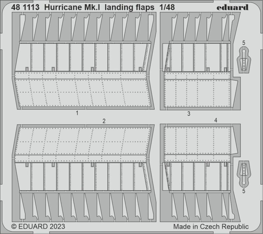 Hurricane Mk.I landing flaps 1/48 HOBBY BOSS