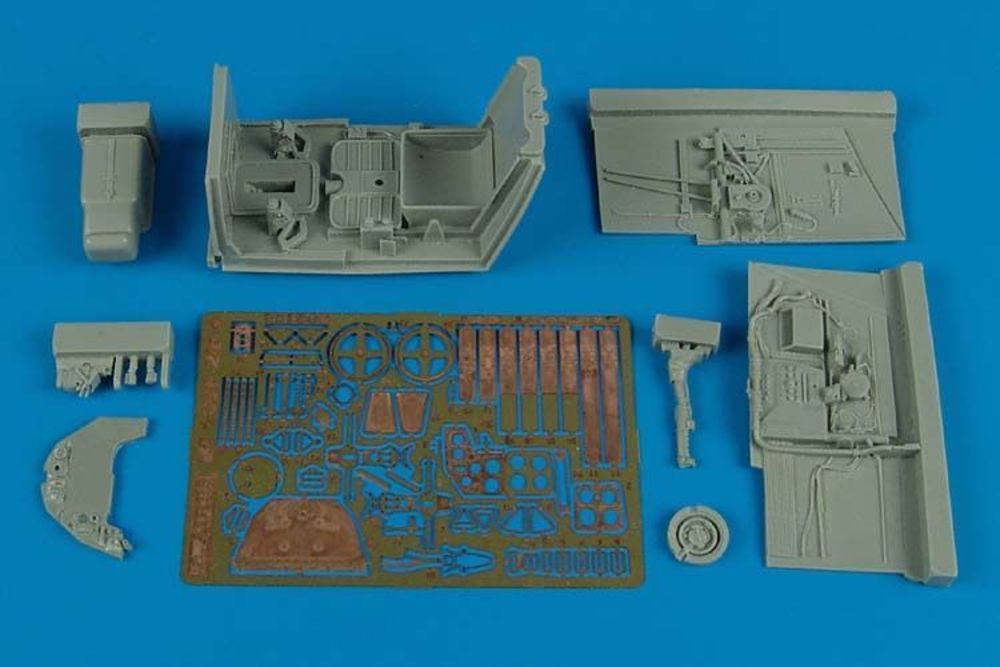 Bf 109GF-2/F-4 cockpit set for Trumpeter