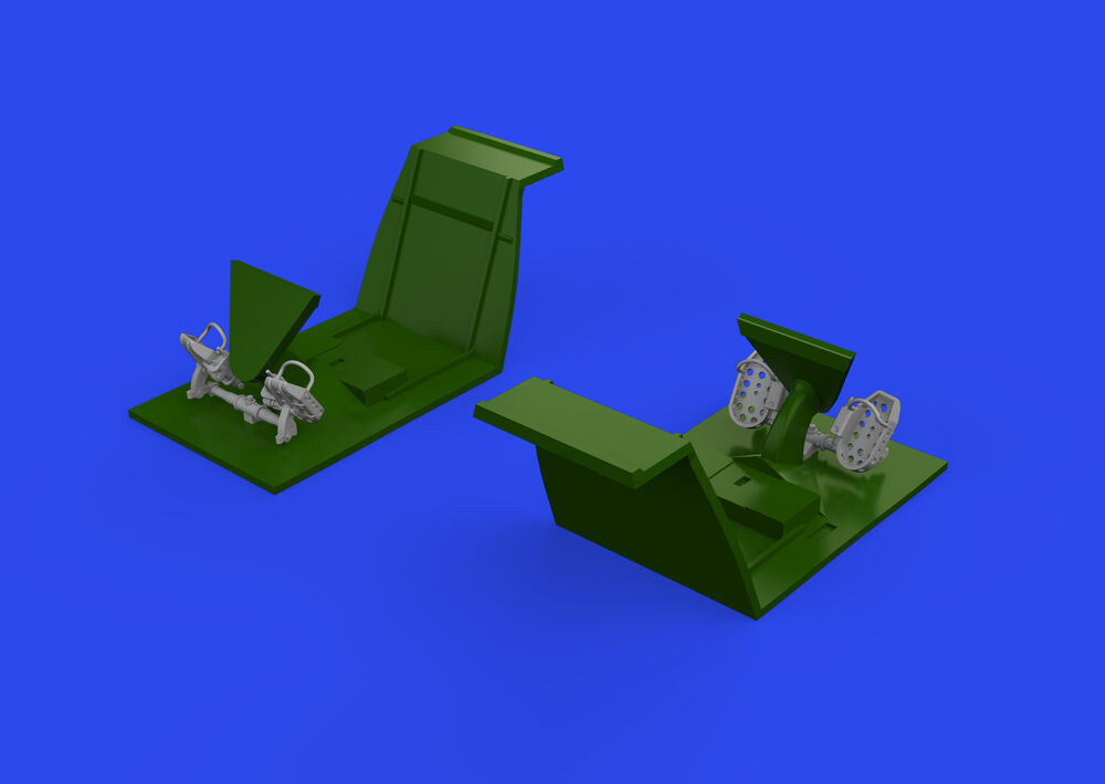 Bf 109E rudder pedals late PRINT 1/32