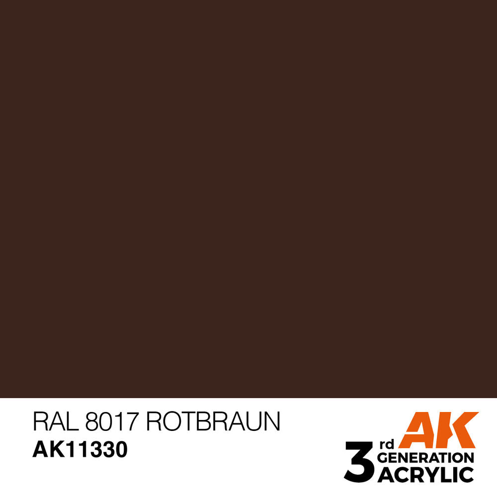 RAL 8017 Rotbraun