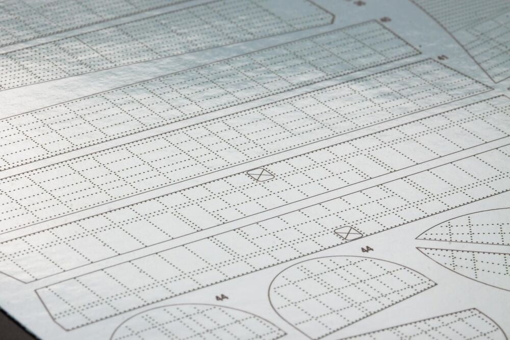 P-38J raised rivets & surface details for TAMIYA